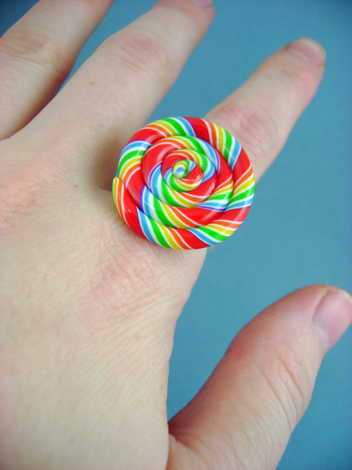 Tutti Frutti Rainbow Swirl Ring