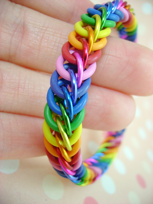 Double Rainbow Stretch Bracelet