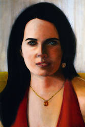 Closeup of Portrait of Mandy -2012