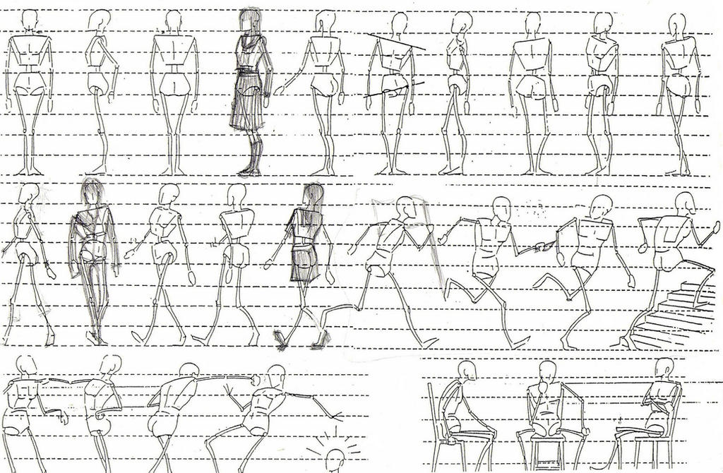 Posture Reference Body posture reference by Laruio on DeviantArt