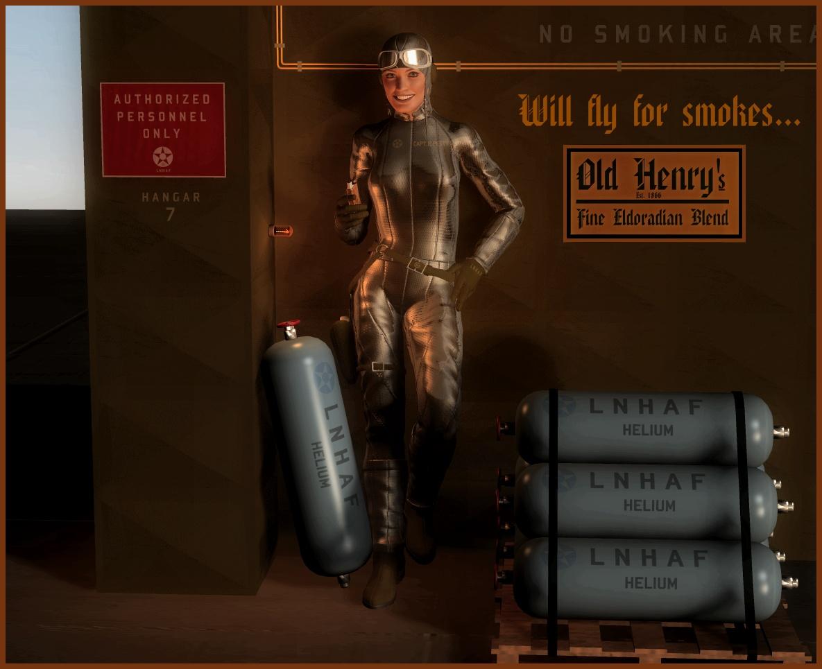 Will fly for smokes