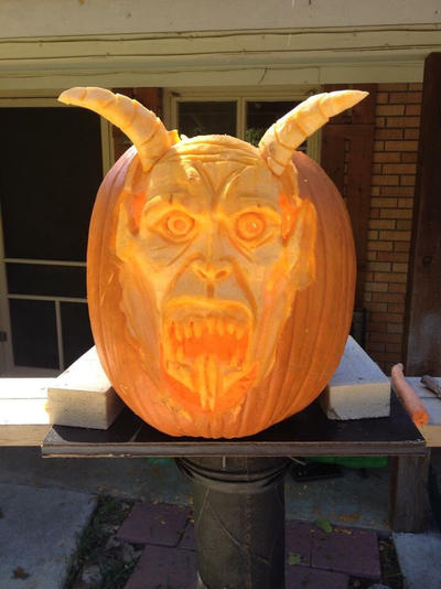 Pumpkin demon by redshirtvera on DeviantArt