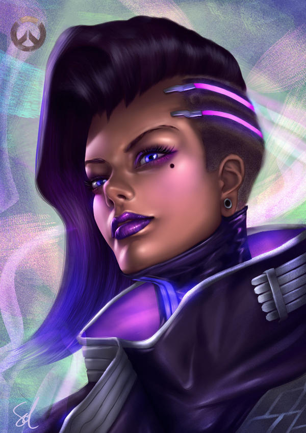 Overwatch:Sombra by Raphire on DeviantArt