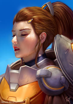 Overwatch: Brigitte portrait