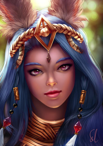 Final Fantasy  14 Viera  portrait by Raphire on DeviantArt  Final Fantasy  14 Viera  portrait by Raphire on DeviantArt