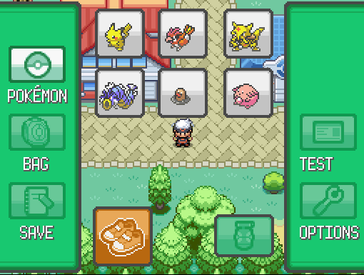 Menu image - Pokemon 3D Adventure - ModDB