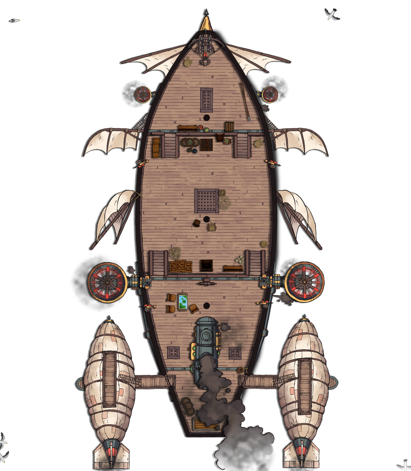 Airship Mapguide D&D Airship Map at Jason Gibbons blog