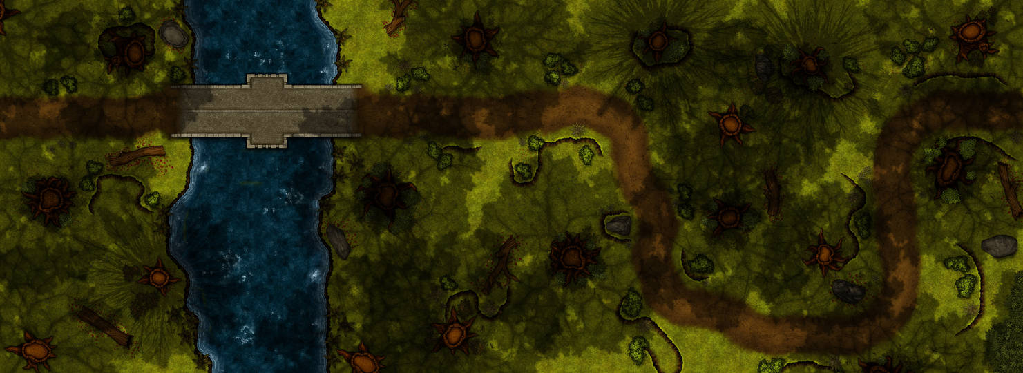 DnD Map - River Pass by GavielDawn on DeviantArt