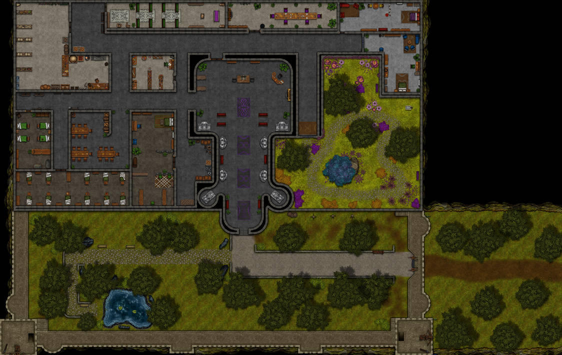DnD Map - Castle by GavielDawn on DeviantArt