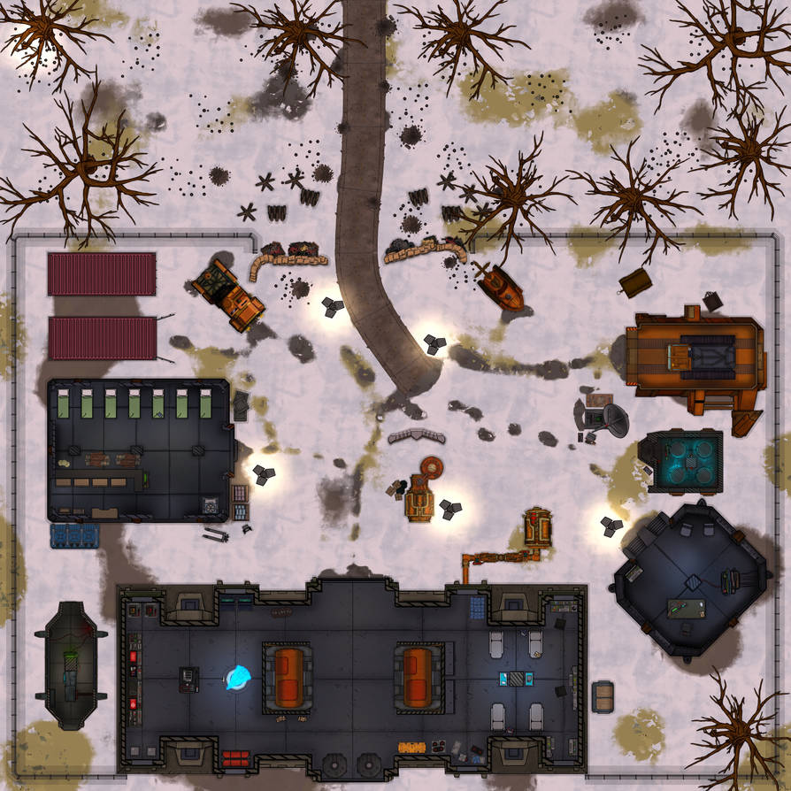 Process Mining Map Snow DnD Map - Snow Mining camp by GavielDawn on DeviantArt