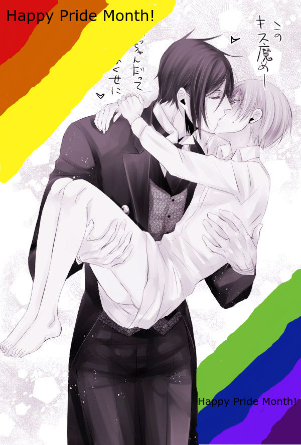 Sebastian x ciel 4 pride month