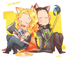 ThorLoki: Sleepyheads