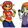 Jammer Lammy and PaRappa the Rapper