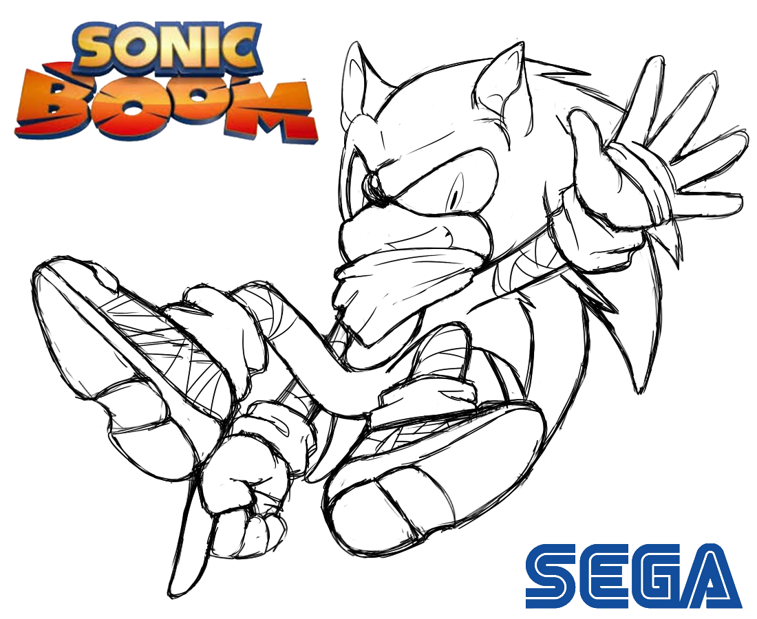 Sonic Boom: Sonic by StarAmpharos on DeviantArt