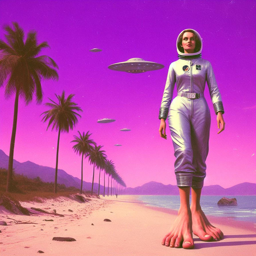 Giantess Astronaut 2 by ElectricWasp on DeviantArt