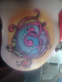 Belly Art Doodle