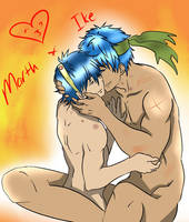 Marth x Ike: Love is in the air