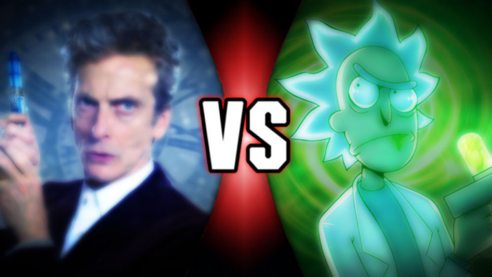 The Doctor vs Rick Sanchez (V2) by fireboilord on DeviantArt