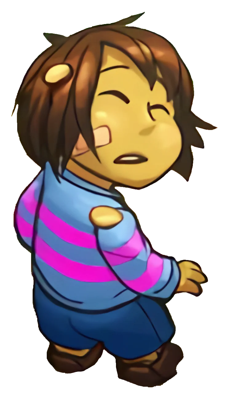 Mini Frisk Frisk (Render #1) by fireboilord on DeviantArt