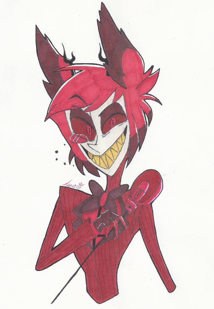 Alastor Hazbin Hotel by HaruDraw on DeviantArt