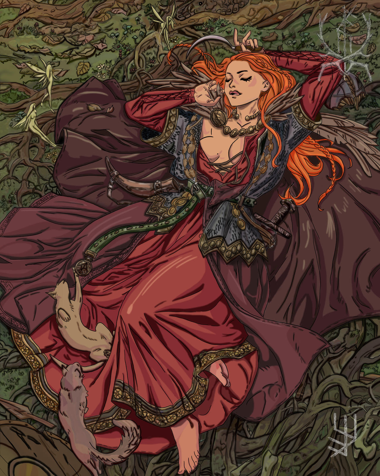 Freja Anger Freyja by AgnarrUlfaedr on DeviantArt