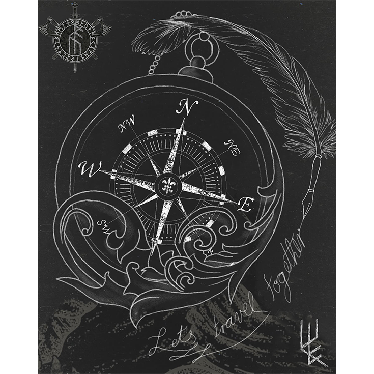 Time Compass Deviantart Compass by AgnarrUlfaedr on DeviantArt