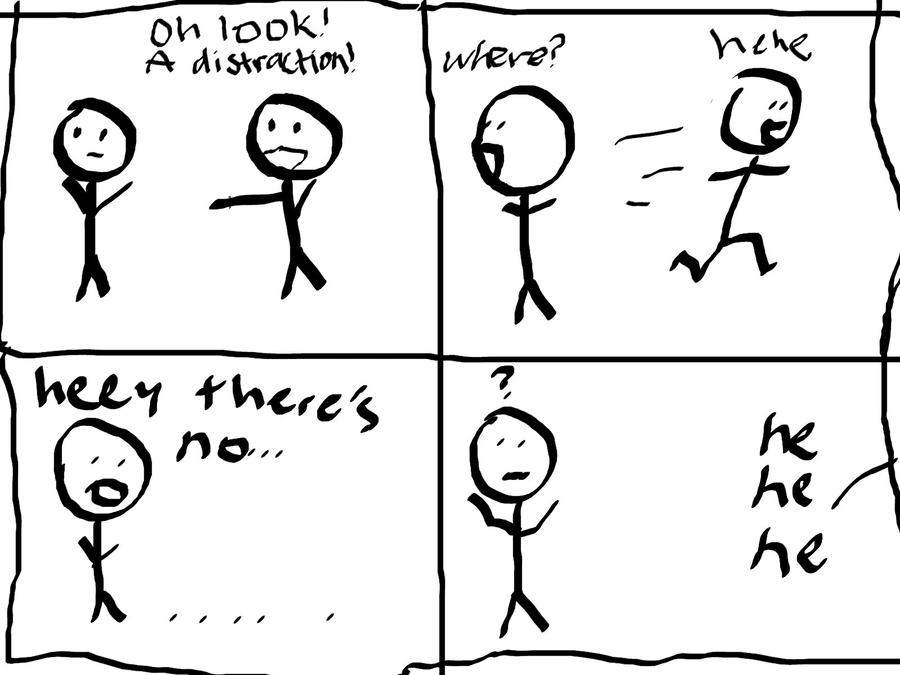 Oh look a distraction by gypsy-rosalie on DeviantArt