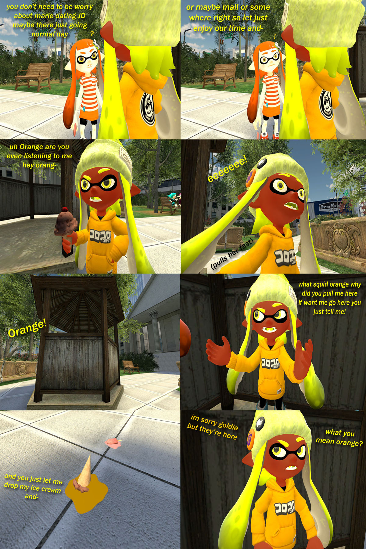 Splatoon Bad Inking Splatoon the Ink story comic 2 part 39 by DaleandJDgmod123 on DeviantArt