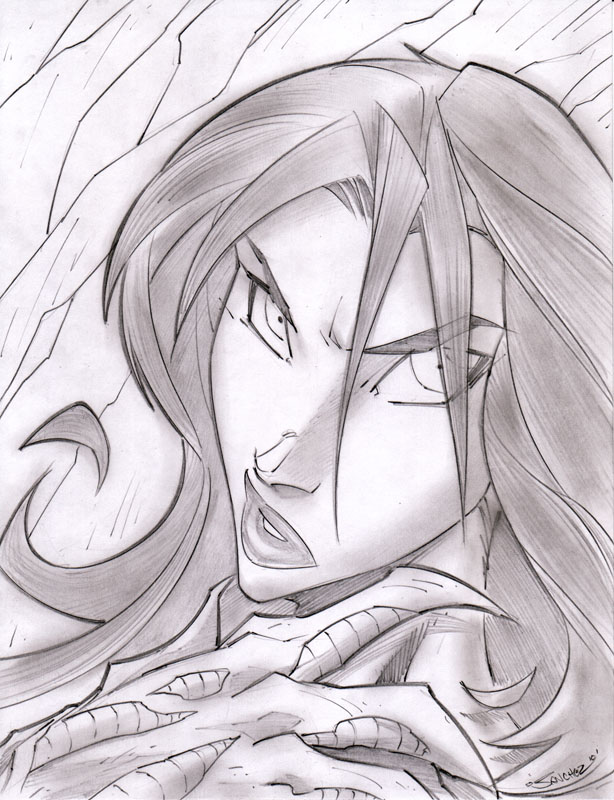 Witchblade Sketchshot