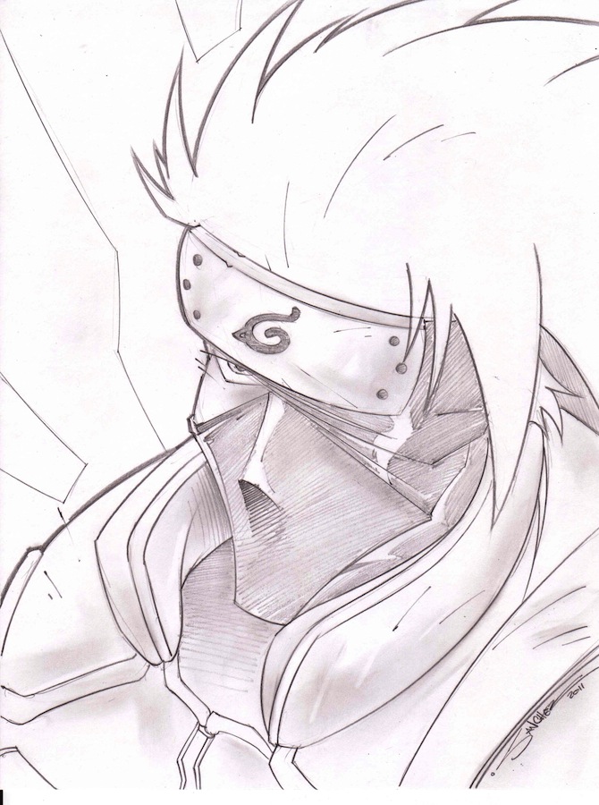 Kakashi Sketch Shot