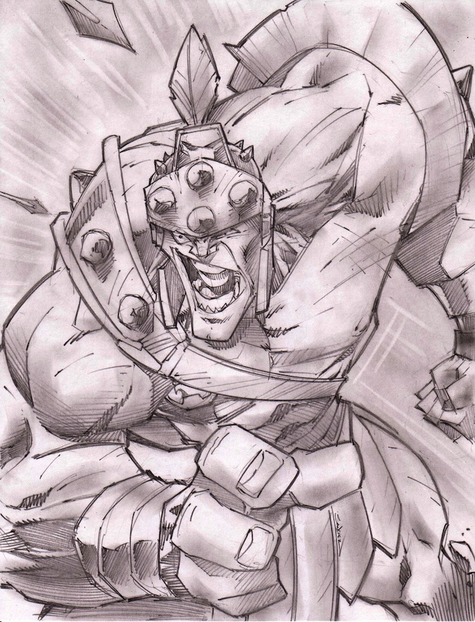 Planet Hulk Bust Shot