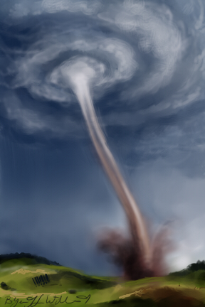 Tornado Study- speedpaint