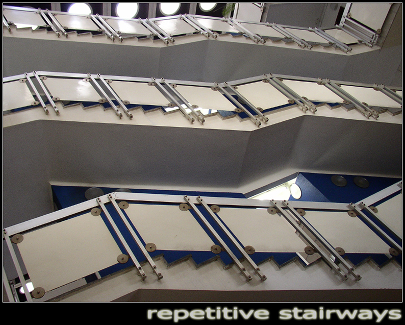 repetitive stairways