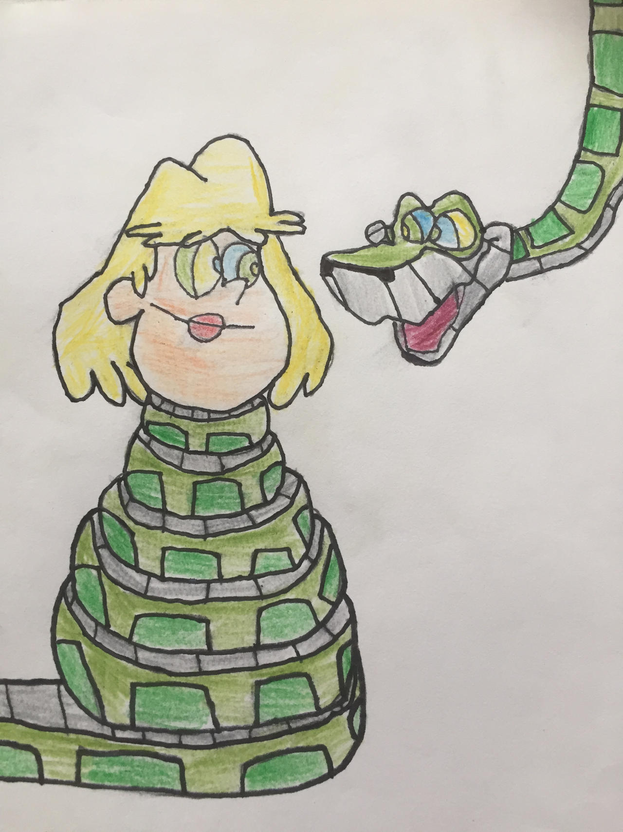 Deviantart Rita The Snake Rita loud hypnotised by kaa the snake by southparkerguy on DeviantArt