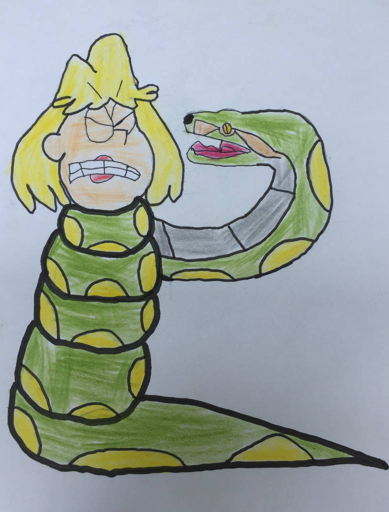 Deviantart Rita The Snake Rita loud squeezed by boa constrictor by southparkerguy on DeviantArt