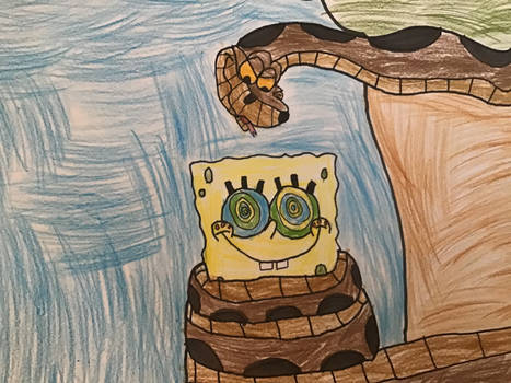 Kaa and spongebob