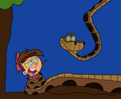 Kaa and Timmy Turner (digital)