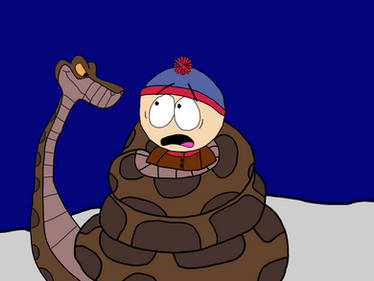 Stan caught by kaa