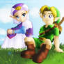 Link and Zelda_Childhood Friends