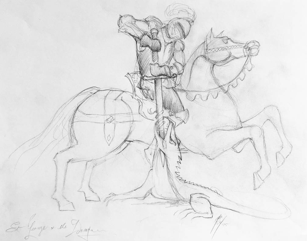 St George by BrianRoyMaloney on DeviantArt