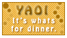 Yaoi: Dinner