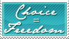 Choice - Freedom by Foxxie-Chan