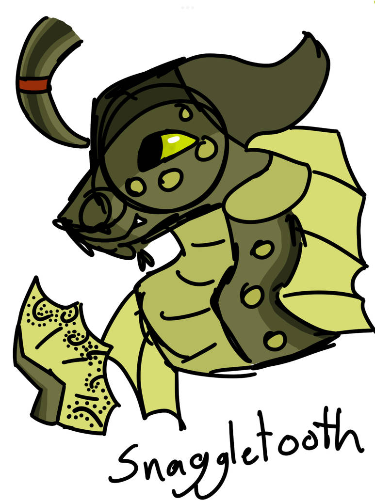 SnagGletooth by Kittyqueengueen on DeviantArt