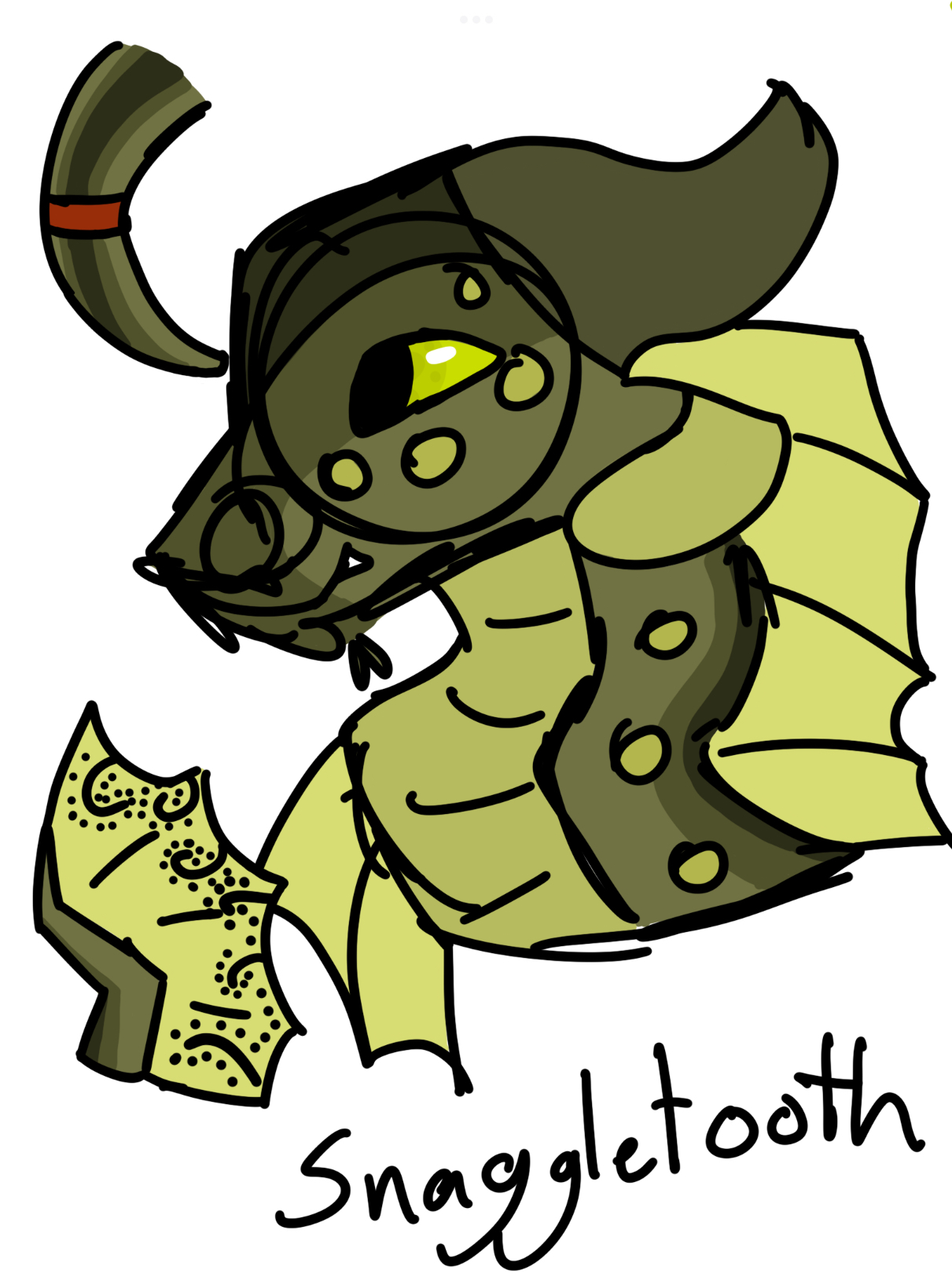 SnagGletooth by Kittyqueengueen on DeviantArt