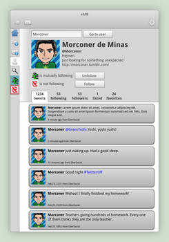 Twitter Client - User Profile
