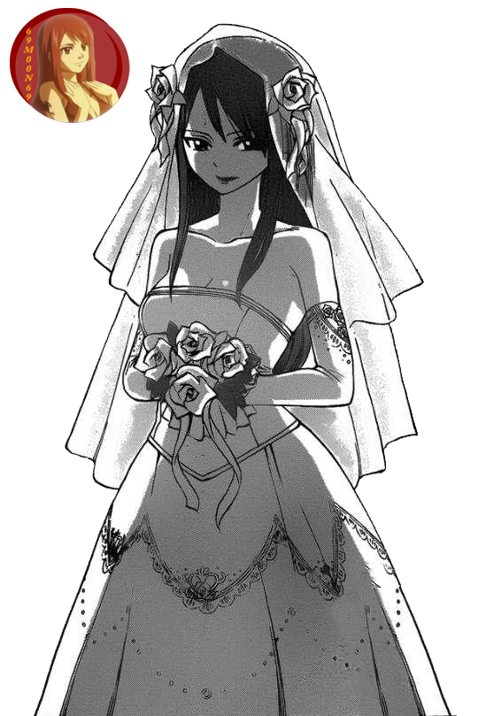 Erza's weding Dress