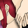 Jellal x Erza - holding hands