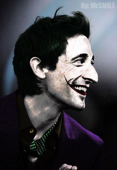 Adrien brody Joker by MrSmile078 on DeviantArt