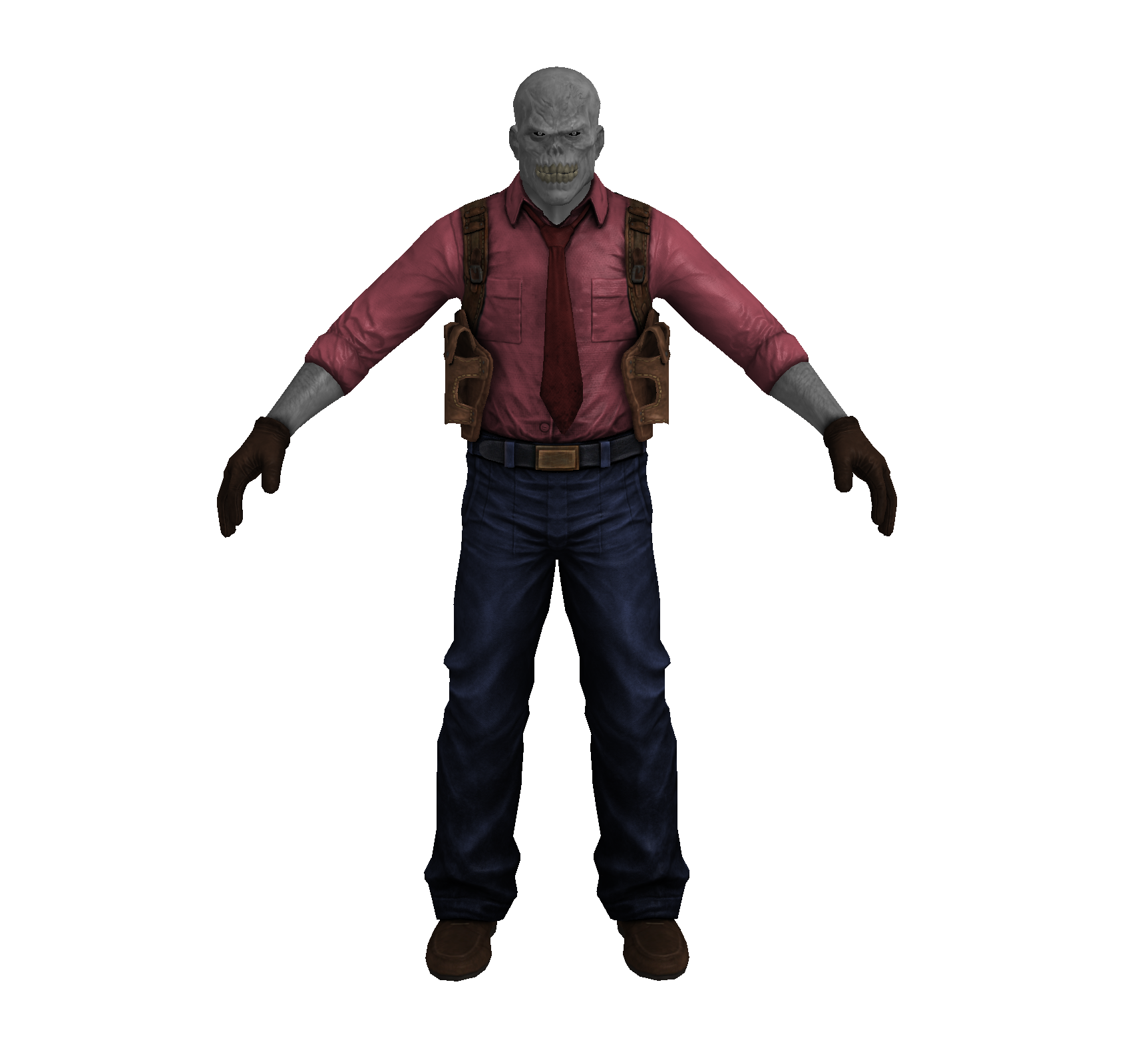 The Great White Shark (Black Mask Retexture) by MrSmile078 on DeviantArt