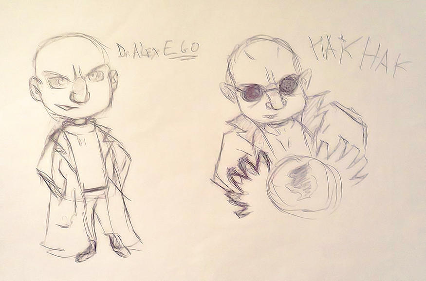 Videogame Character Concept - Doctor Alex Ego by MrSmile078 on DeviantArt
